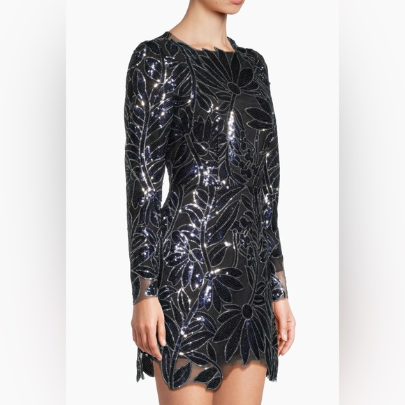 Milly
Scottie Floral Sequined Minidress dress size 10 - Picture 4 of 12